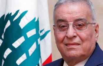 عبد الله بو حبيب وزير الخارجية اللبناني