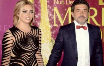 عابد فهد وزوجته