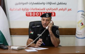العميد تامر شحادة مدير عام الادارة العامة وشرطة المرور بغزة