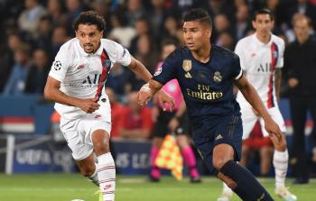 مباراة سابقة بين ريال مدريد وباريس سان جيرمان