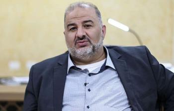 منصور عباس زعيم القائمة العربية الموحدة في الكنيست