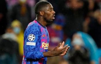 عثمان ديمبلي لاعب نادي برشلونة