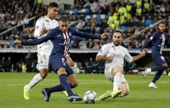 مباراة سابقة بين ريال مدريد وباريس سان جيرمان