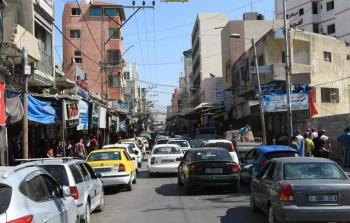 شارع عمر المختار في غزة