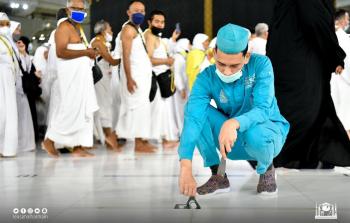 رفع الاجراءات في المسجد الحرام