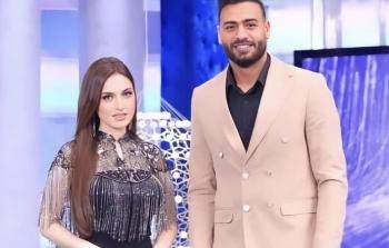 ياسمين عز ومحمد أبو جبل