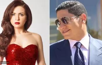 مي عز الدين وأبو هشيمة