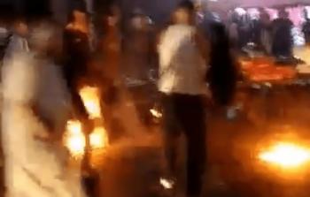 من مكان الحادث