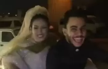 جانب من الزفة