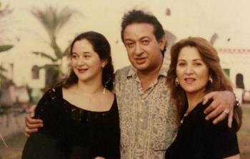 نور الشريف وأسرته