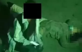 جانب من الفيديو