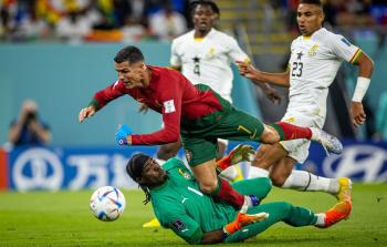 كرستيانو رونالدو في مباراة غانا والبرتغال