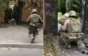 عودة جندي من الحرب في أوكرانيا