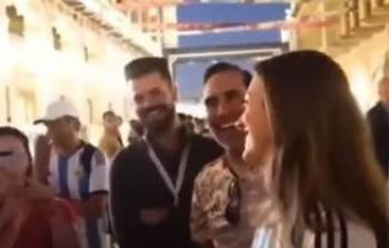 مشجعة أرجنتينية