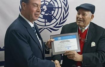 سفير دولة فلسطين لدى جمهورية مصر العربية ومندوبها الدائم لدى جامعة الدول العربية دياب اللـوح