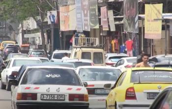 احد الشوارع في مدينة غزة