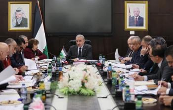 خلال جلسة مجلس الوزراء