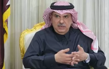 السفير القطري محمد العمادي ، رئيس اللجنة القطرية لإعادة إعمار غزة