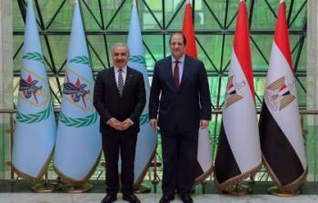 رئيس الوزراء د. محمد اشتية ورئيس جهاز المخابرات عباس كامل