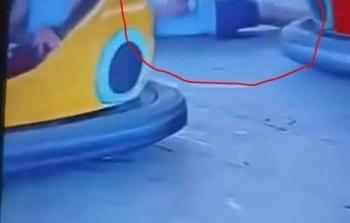 لحظة وفاة الطفل محمد ساق الله داخل مدينة النور الترفيهيه