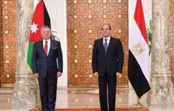السيسي وملك الاردن