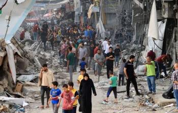 مواطنون في غزة خلال الحرب
