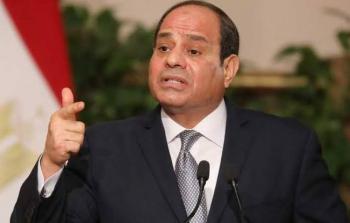 الرئيس المصري عبدالفتاح السيسي