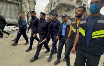 الشرطة في شمال غزة