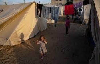 خيام النازحين في رفح