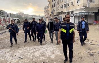 انتشار للشرطة في غزة عقب انسحاب الجيش الإسرائيلي