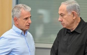 رئيس الوزراء الإسرائيلي بنيامين نتنياهو ورئيس الموساد ديفيد بارنياع