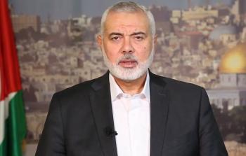 اسماعيل هنية رئيس المكتب السياسي لحركة حماس