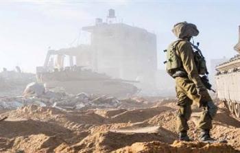 احد جنود الاحتلال في مدينة غزة