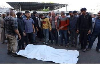 جثامين الشهداء في غزة