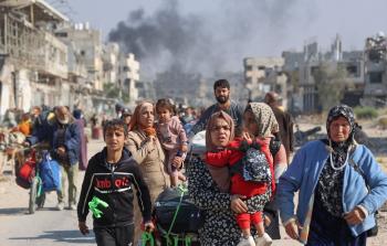 اخلاء بيت حانون شمال قطاع غزة
