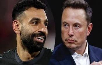 إيلون ماسك ومحمد صلاح