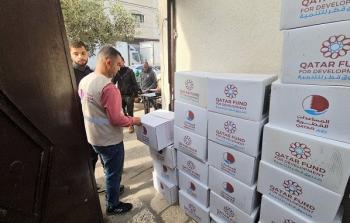 المساعدات القطرية تدخل غزة