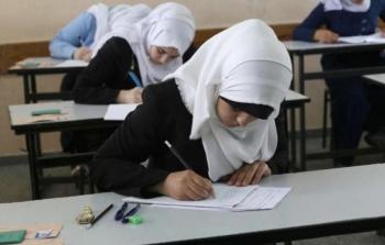طلبة الثانوية العامة في غزة