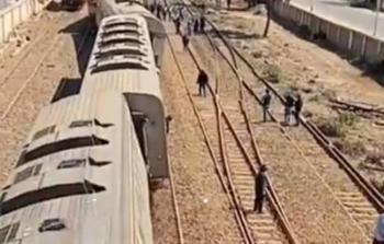حادث قطار طنطا