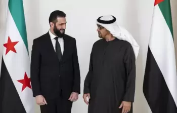 الشرع ومحمد بن زايد