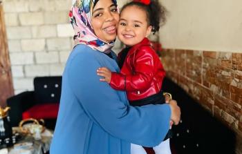الصحفية الاء الحسنات مع سارة