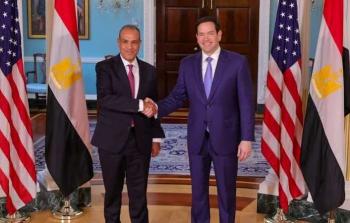 وزير الخارجية المصري ونظيره الأمريكي