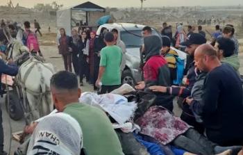 مجازر المساعدات