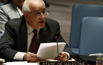 المندوب الدائم لدولة فلسطين لدى الأمم المتحدة رياض منصور