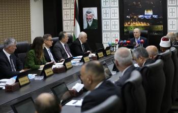 جلسة الحكومة الفلسطينية