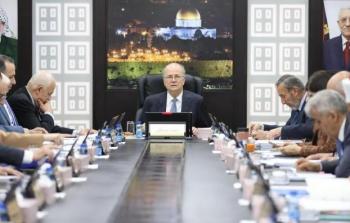 جلسة الحكومة الفلسطينية