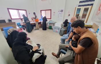 الحملة الاستدراكية للتطعيمات في غزة - الهلال الأحمر الفلسطيني
