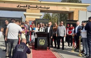 المفوضة الأوروبية من معبر رفح