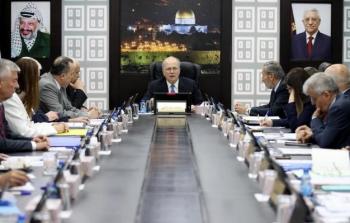 جلسة الحكومة الفلسطينية