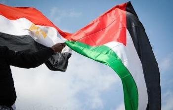 علم مصر وفلسطين